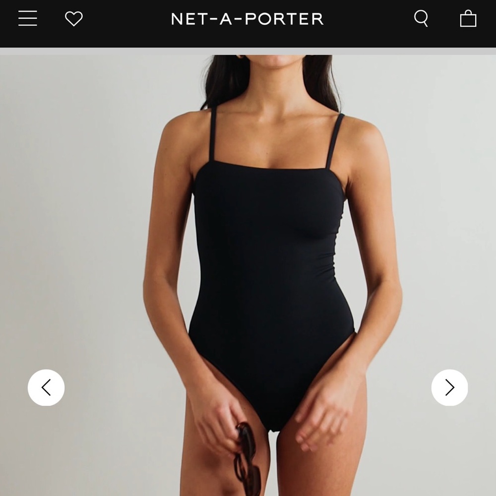 Eres Les Essentiels Aquarelle black swimsuit